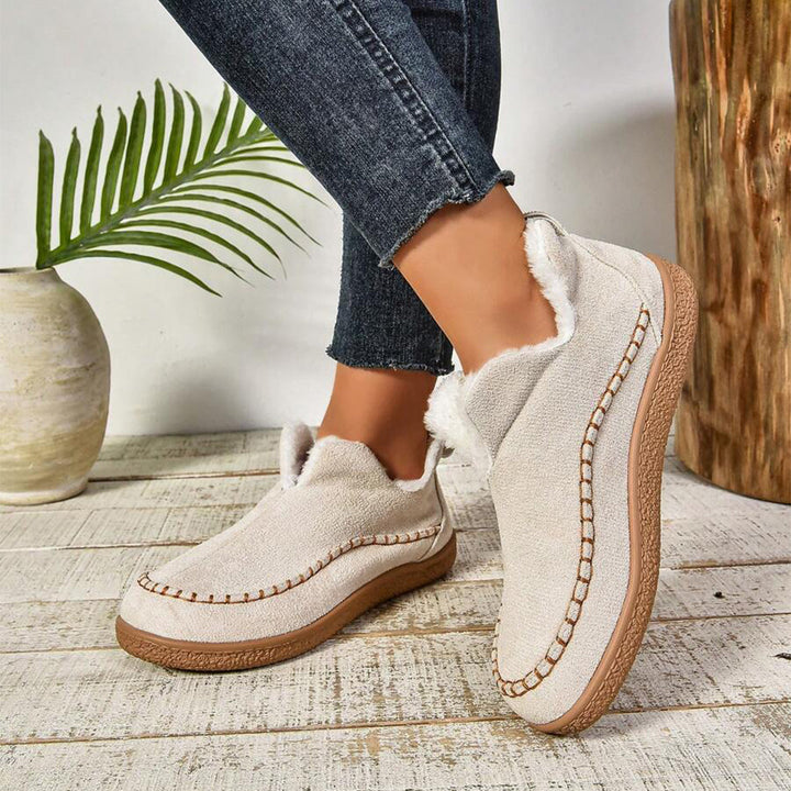 Naomi | Lined Slip On Ankle Boots