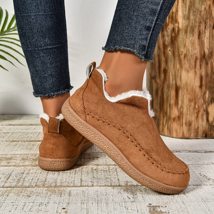 Naomi | Lined Slip On Ankle Boots