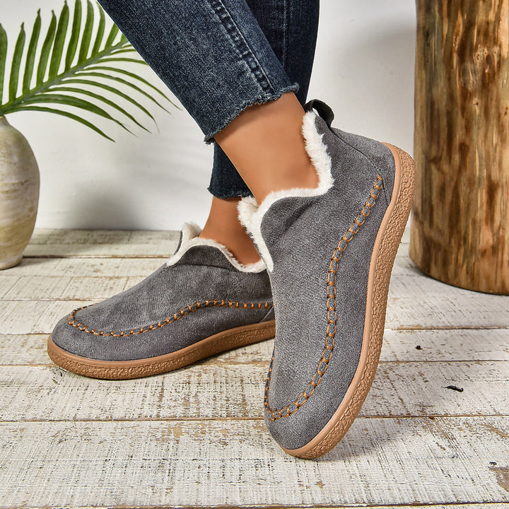 Naomi | Lined Slip On Ankle Boots