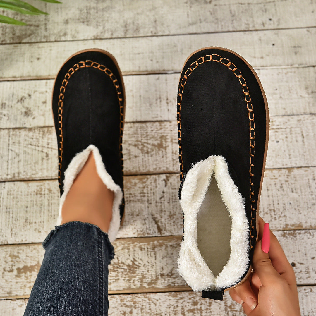 Naomi | Lined Slip On Ankle Boots