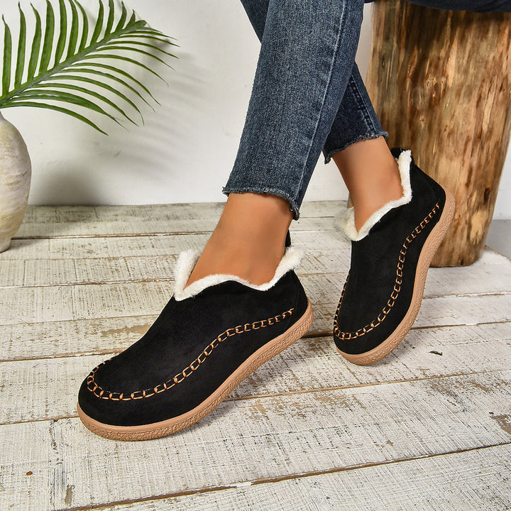 Naomi | Lined Slip On Ankle Boots