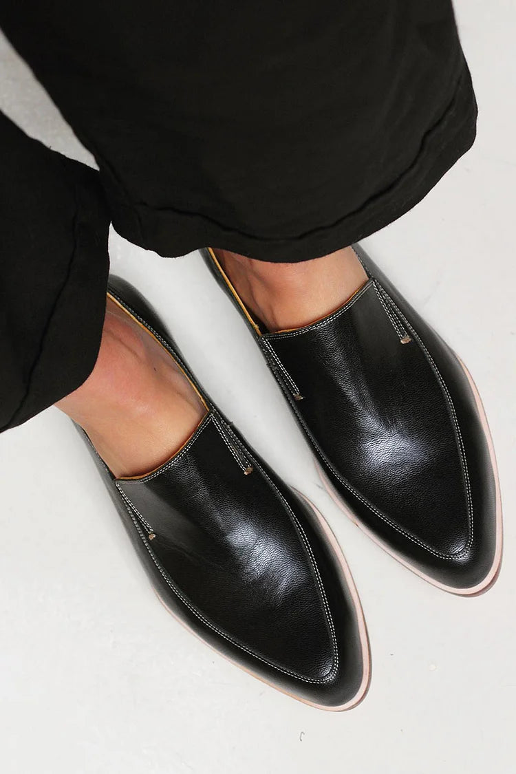 Natalie | Minimalist Slip On Loafers with Sleek Finish