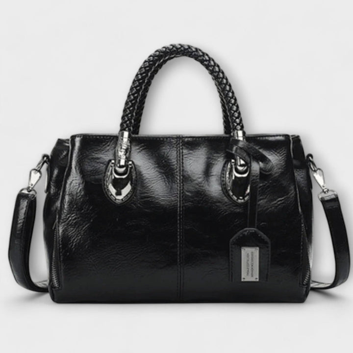 Nerine | Satchel Bag with Braided Handles