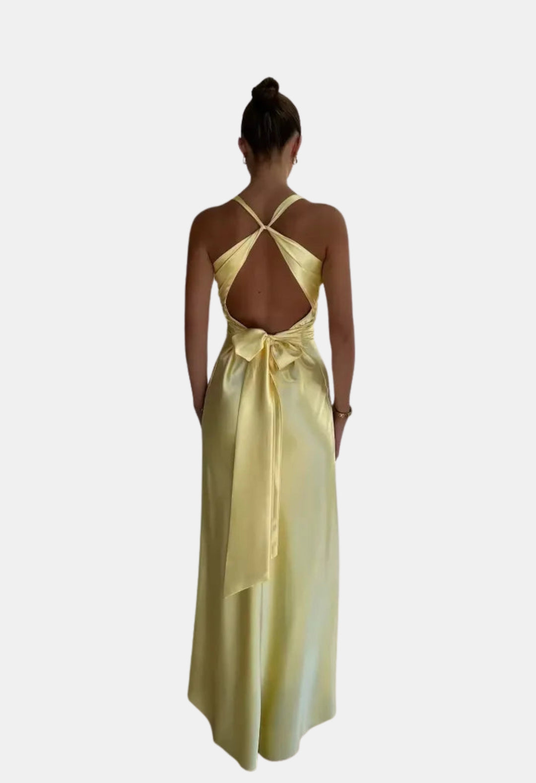 Nirevella | Wedding Guest Elegant V Neck Maxi Dress
