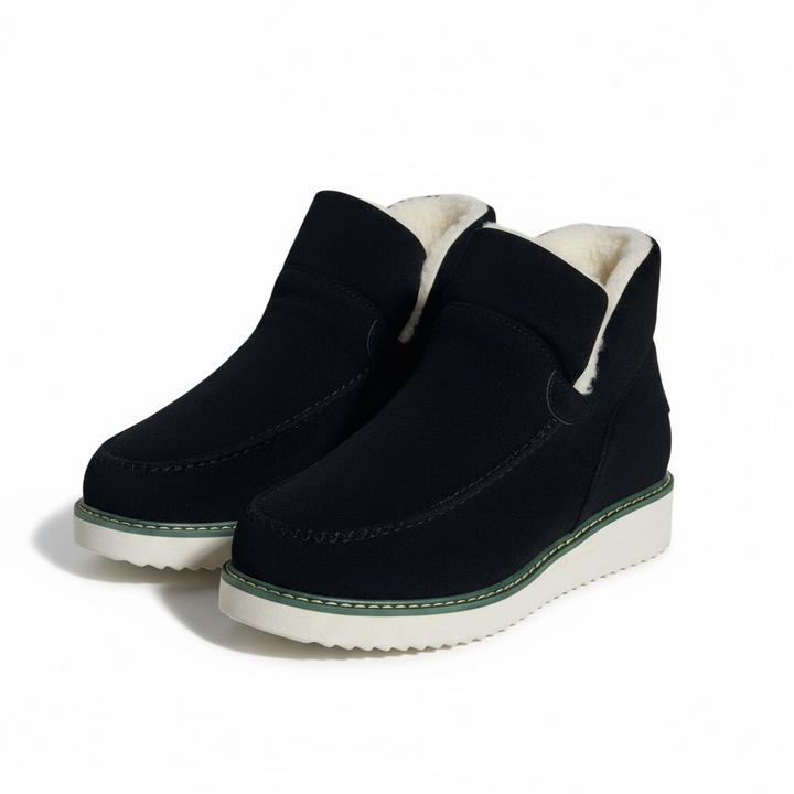 Noelle | Slip On Ankle Boots With Lined Interior