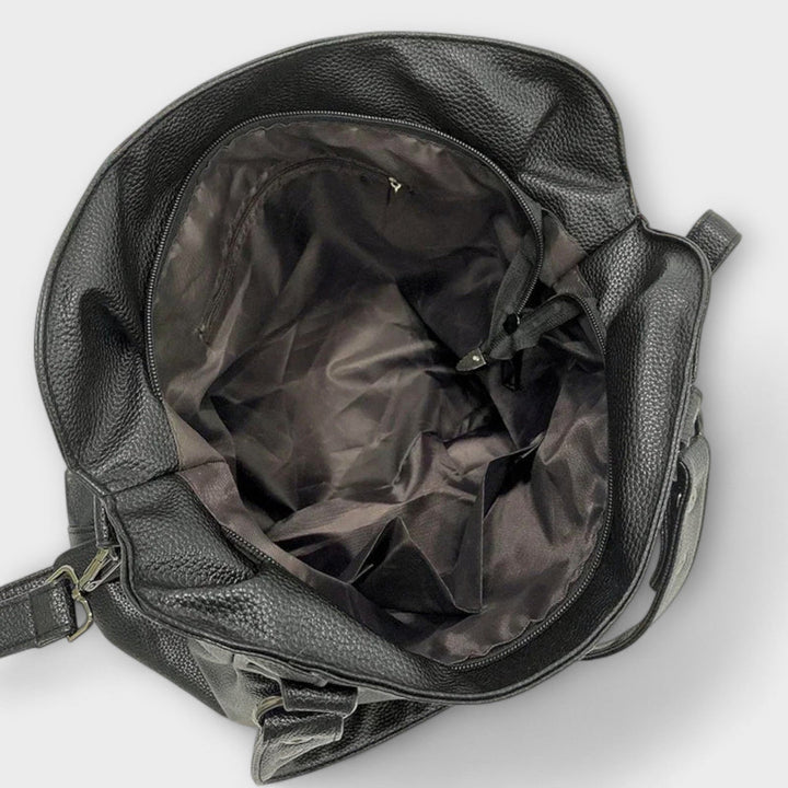 Noor | Slouchy Hobo Bag with Studded Straps