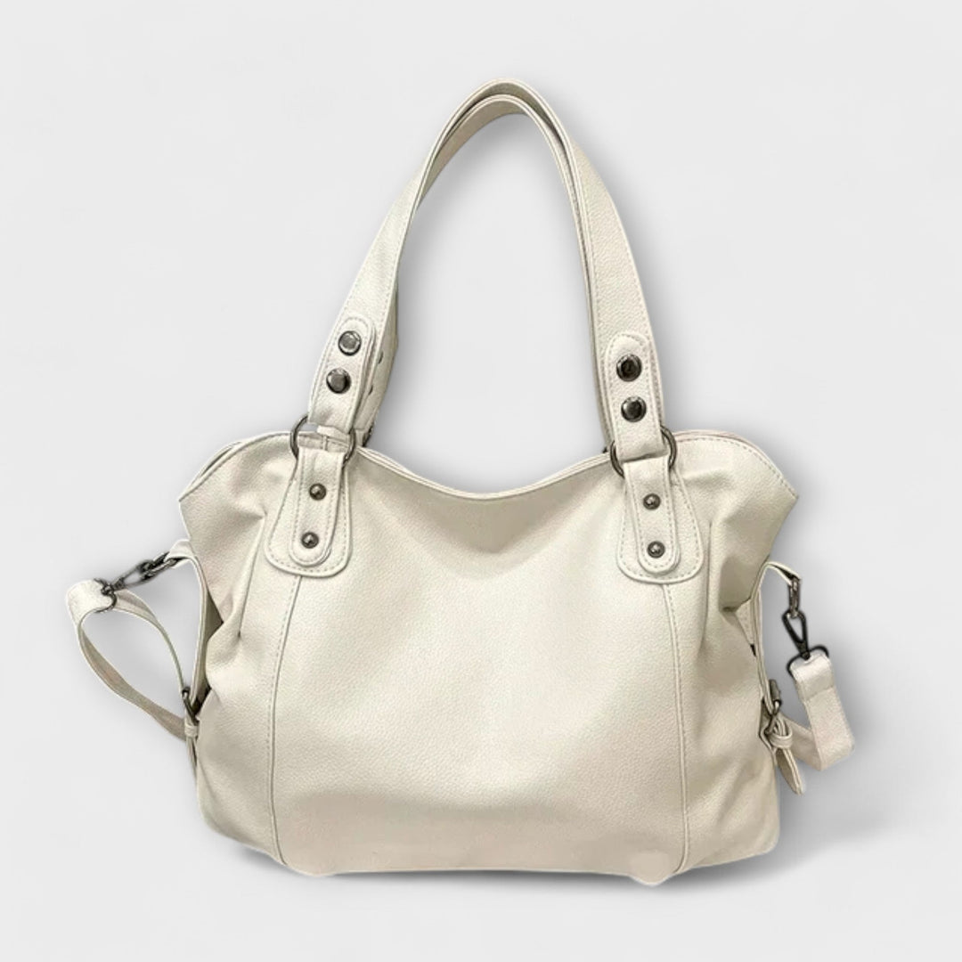 Noor | Slouchy Hobo Bag with Studded Straps