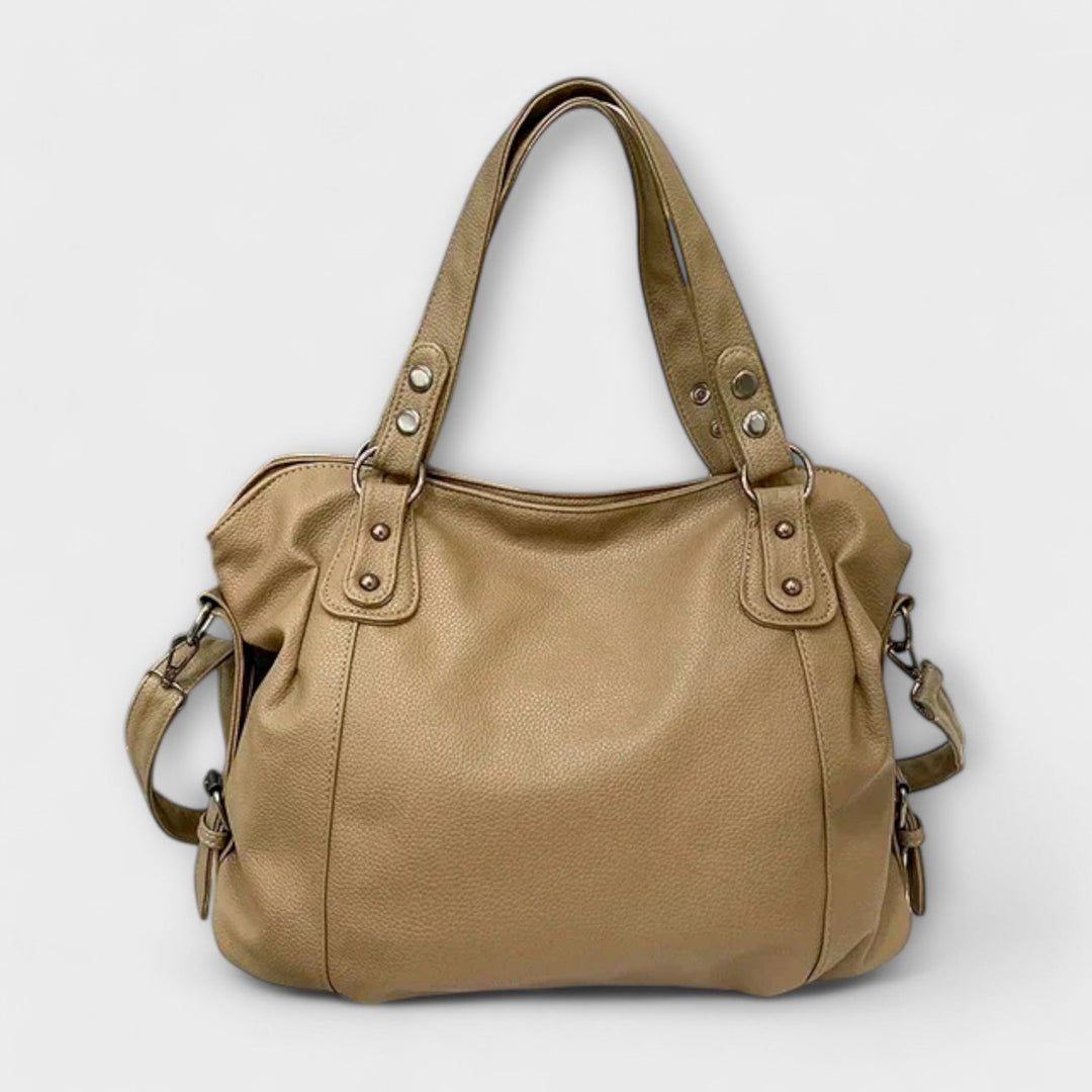 Noor | Slouchy Hobo Bag with Studded Straps