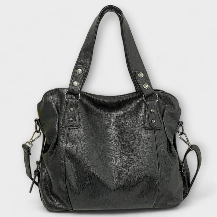 Noor | Slouchy Hobo Bag with Studded Straps