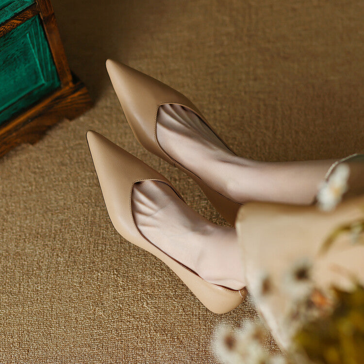 Camille | Pointed Toe Pump