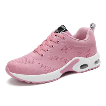 Paige | Mesh Lace Up Sneakers with Air Sole