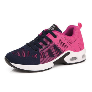 Paige | Mesh Lace Up Sneakers with Air Sole