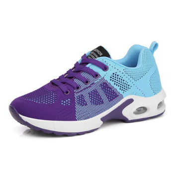 Paige | Mesh Lace Up Sneakers with Air Sole