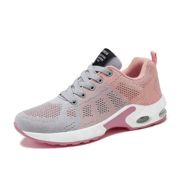 Paige | Mesh Lace Up Sneakers with Air Sole
