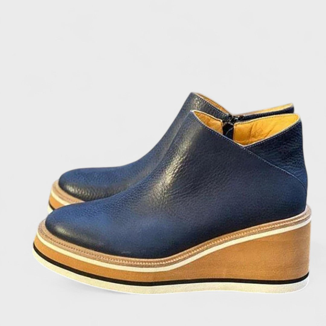 Paloma | Platform Slip-On Ankle Boots