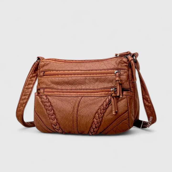 Pamelia | Crossbody Bag with Multiple Zip Pockets