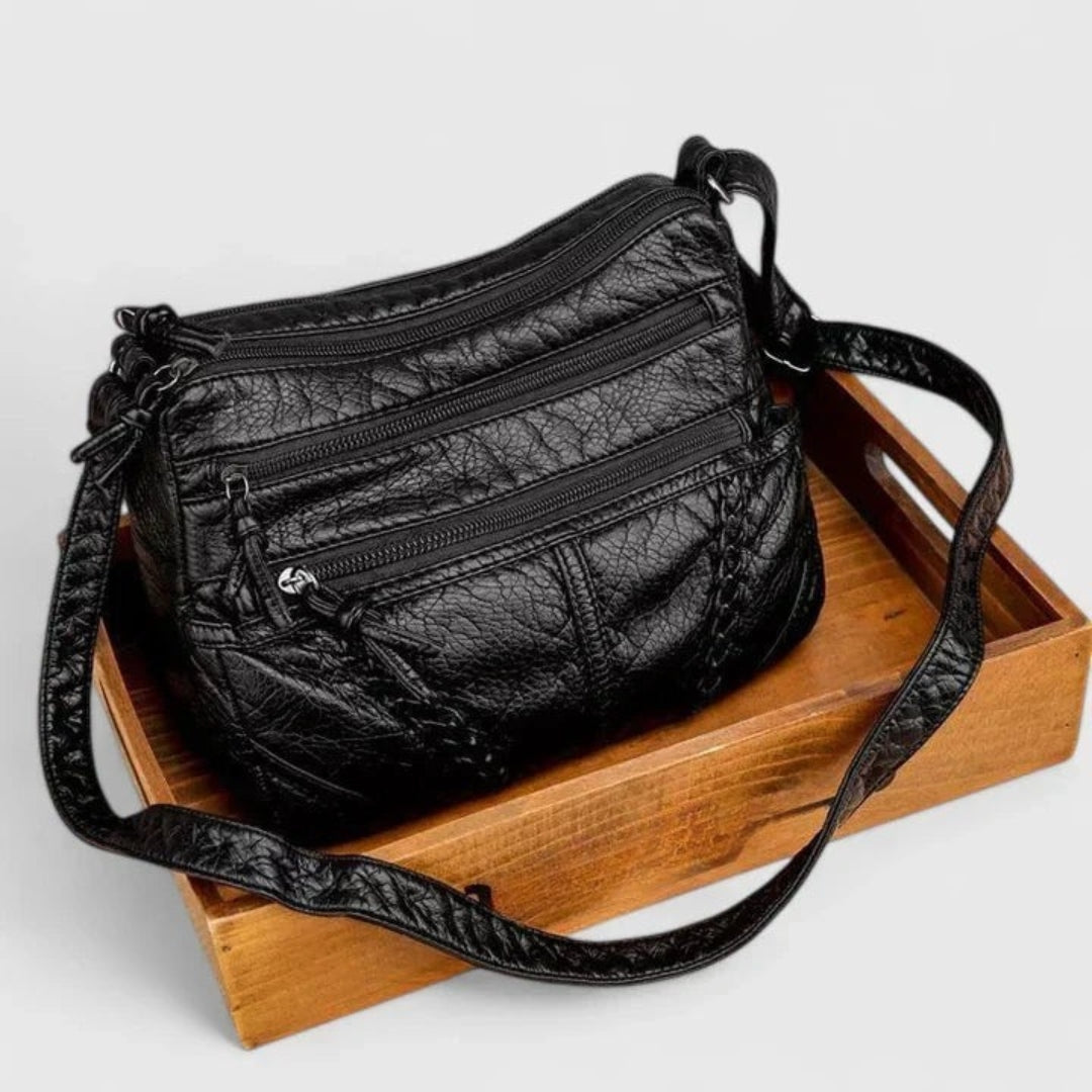Pamelia | Crossbody Bag with Multiple Zip Pockets