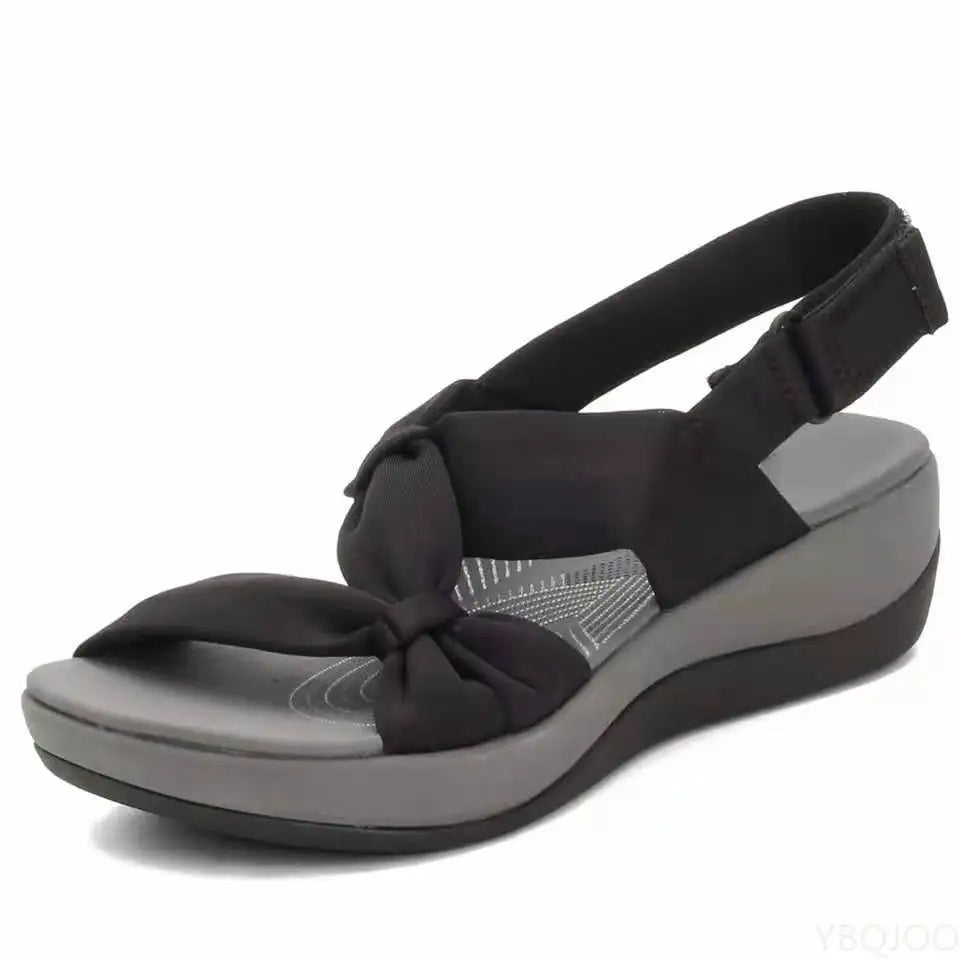 Parthenia | Casual Sandals with Knot Strap Design