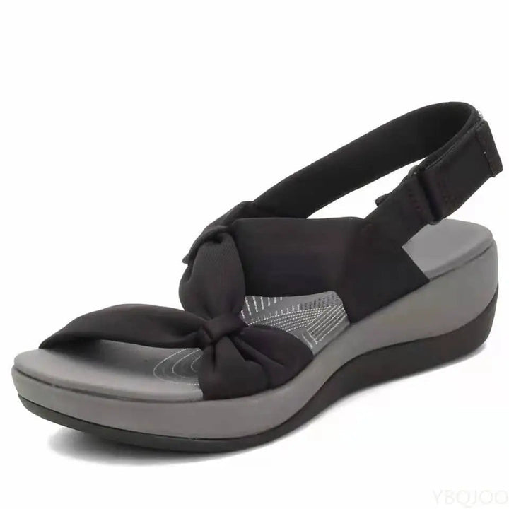 Parthenia | Casual Sandals with Knot Strap Design