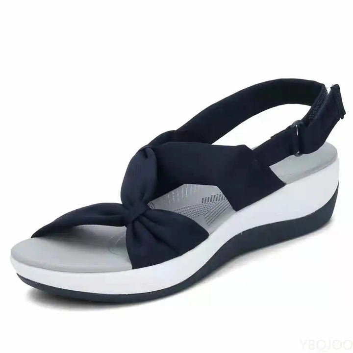 Parthenia | Casual Sandals with Knot Strap Design