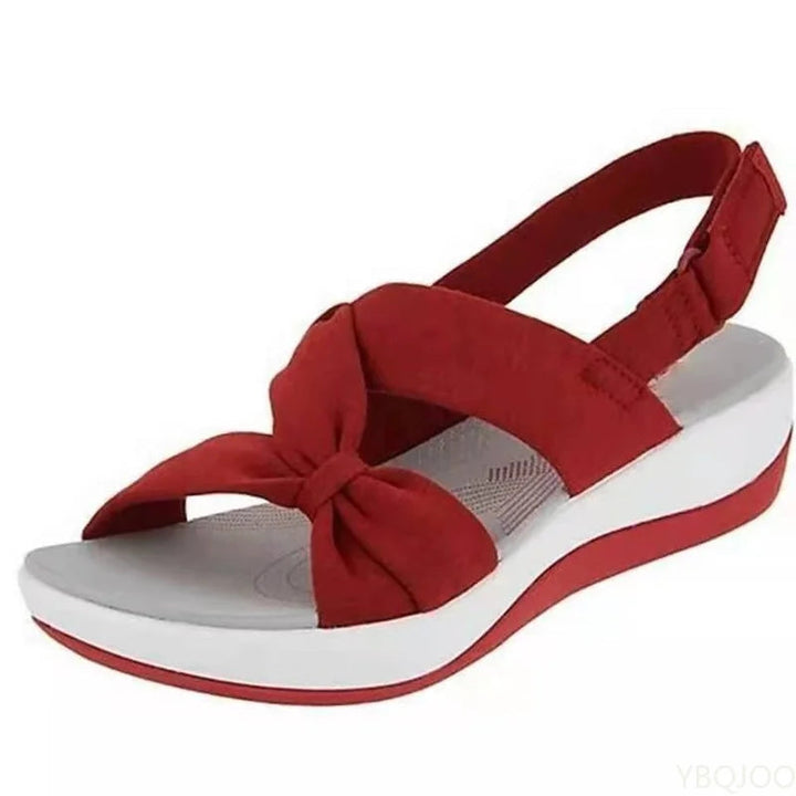 Parthenia | Casual Sandals with Knot Strap Design