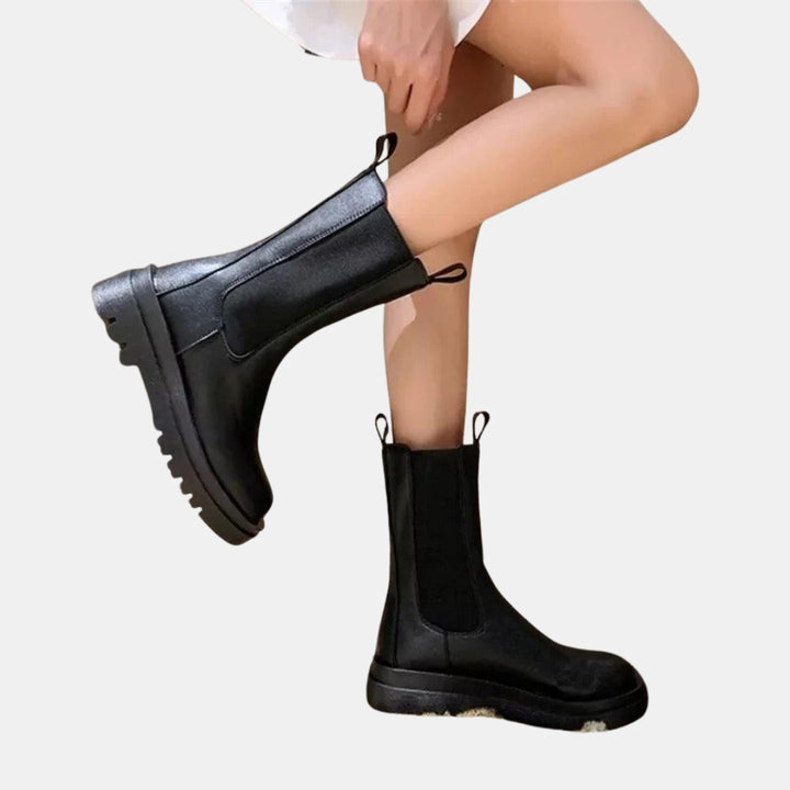 Pippa | Chunky Chelsea Boots with Lug Sole
