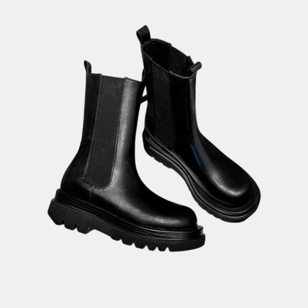Pippa | Chunky Chelsea Boots with Lug Sole