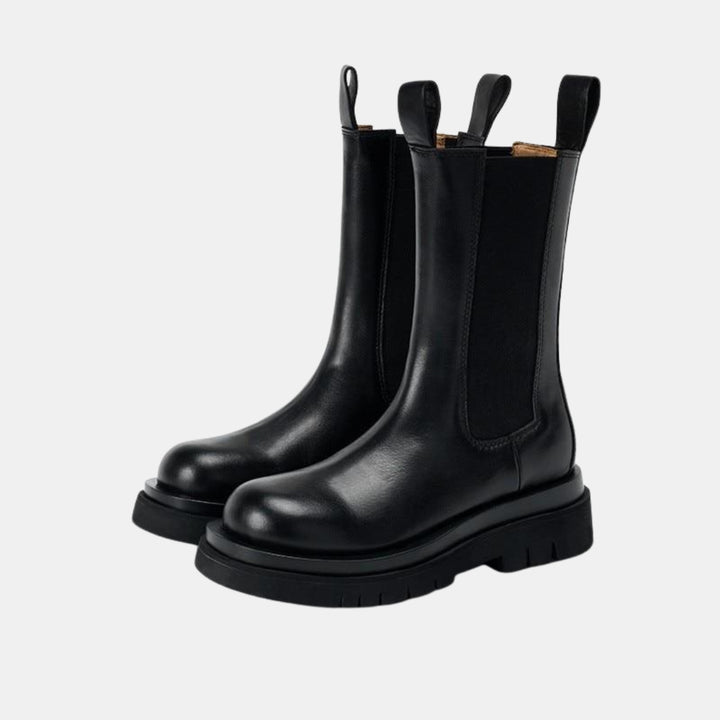 Pippa | Chunky Chelsea Boots with Lug Sole
