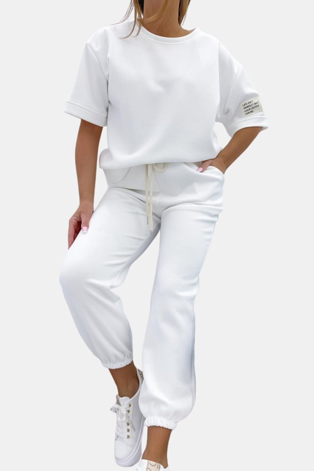 Prudence | Casual Short Sleeve Lounge Set