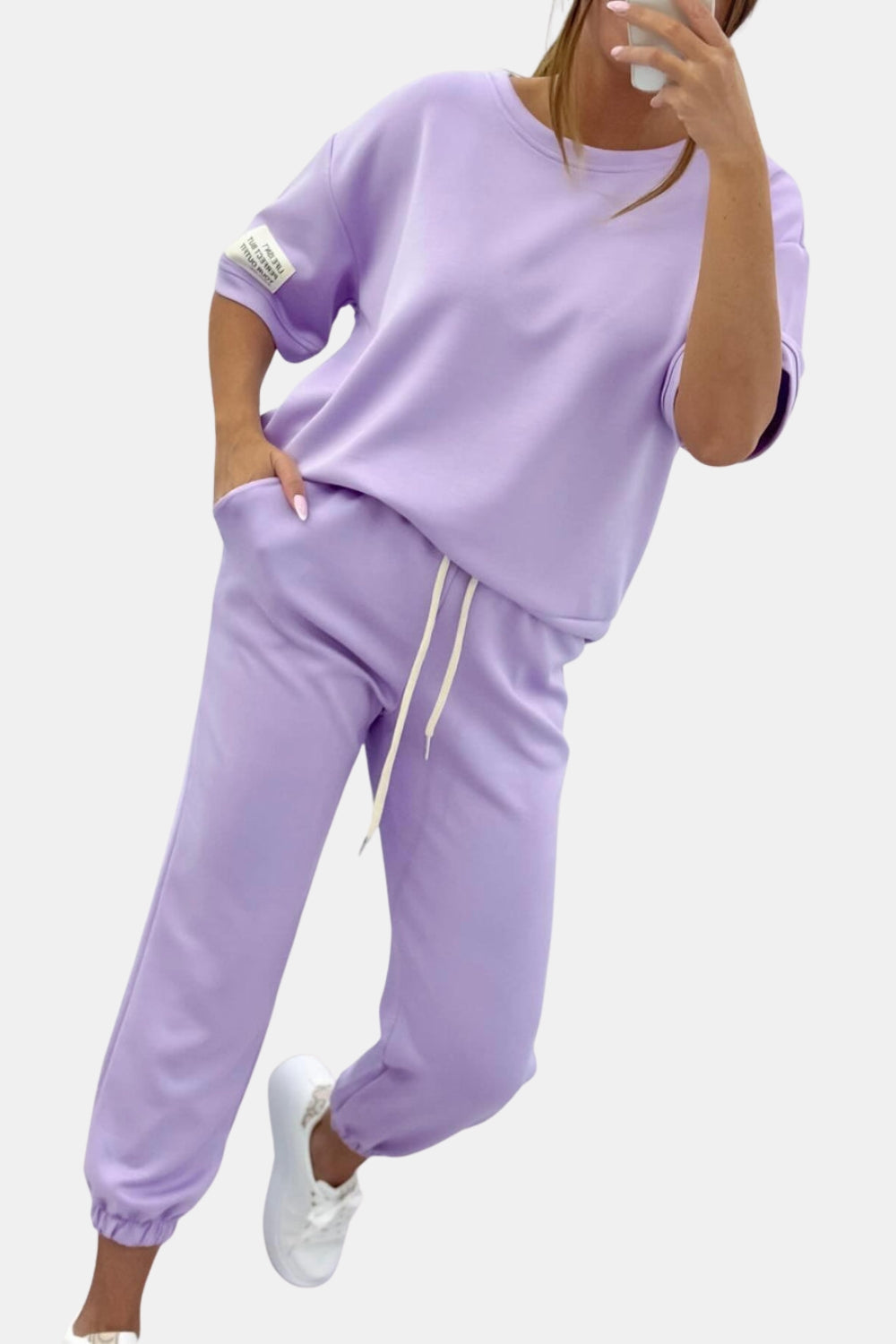 Prudence | Casual Short Sleeve Lounge Set