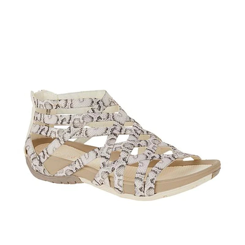 Racheal | Strappy Gladiator Sandals with Back Zipper