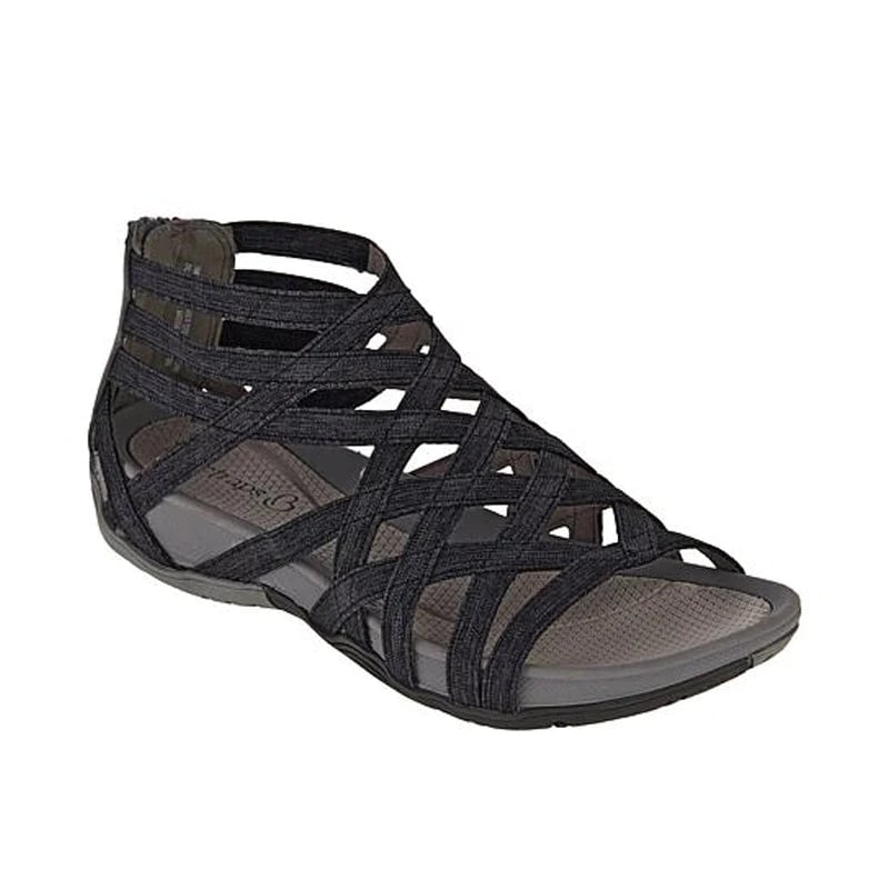 Racheal | Strappy Gladiator Sandals with Back Zipper