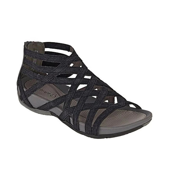Racheal | Strappy Gladiator Sandals with Back Zipper