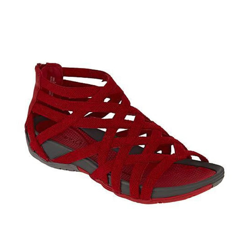 Racheal | Strappy Gladiator Sandals with Back Zipper