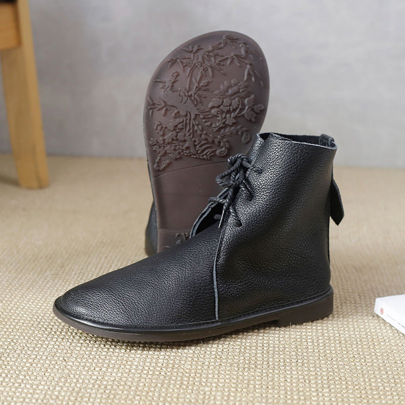 Rachel | Casual Lace Up Ankle Boots