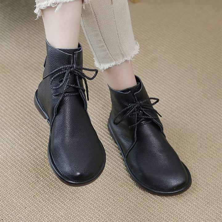 Rachel | Casual Lace Up Ankle Boots