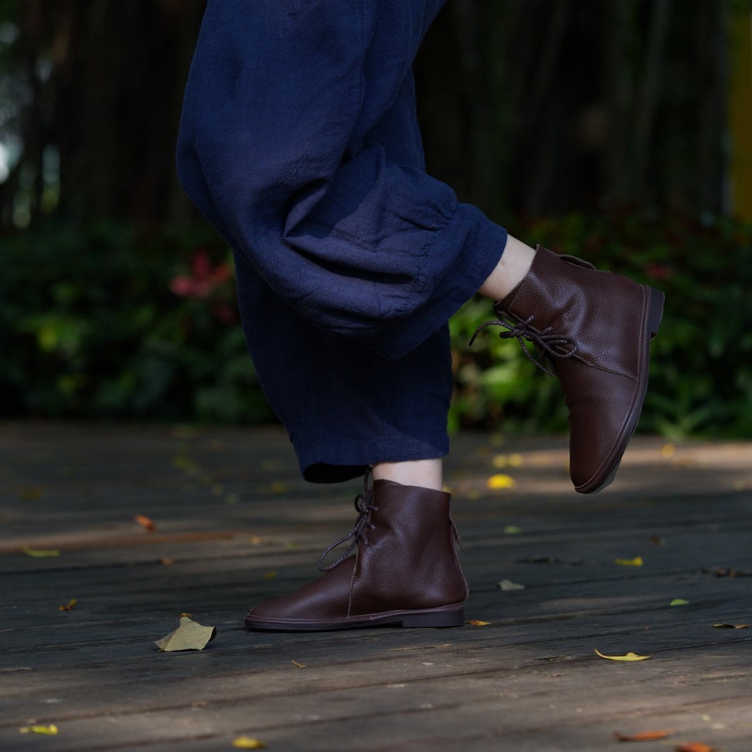 Rachel | Casual Lace Up Ankle Boots