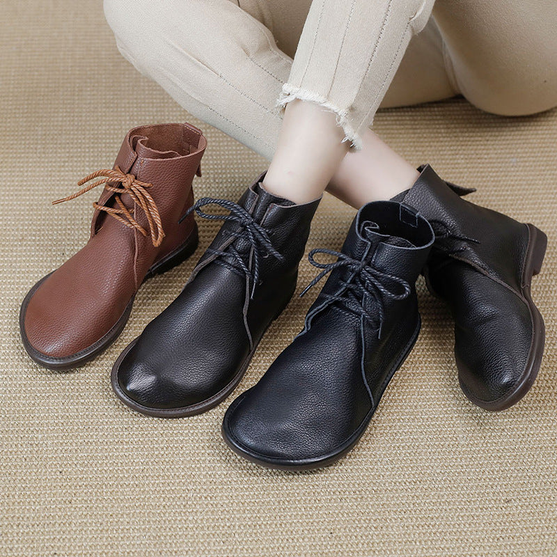 Rachel | Casual Lace Up Ankle Boots