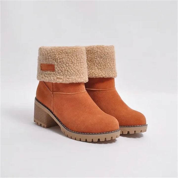 Reese | Cozy Ankle Boots with Foldover Cuff