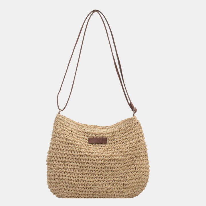 Rida | Woven Shoulder Bag with Slouchy Shape