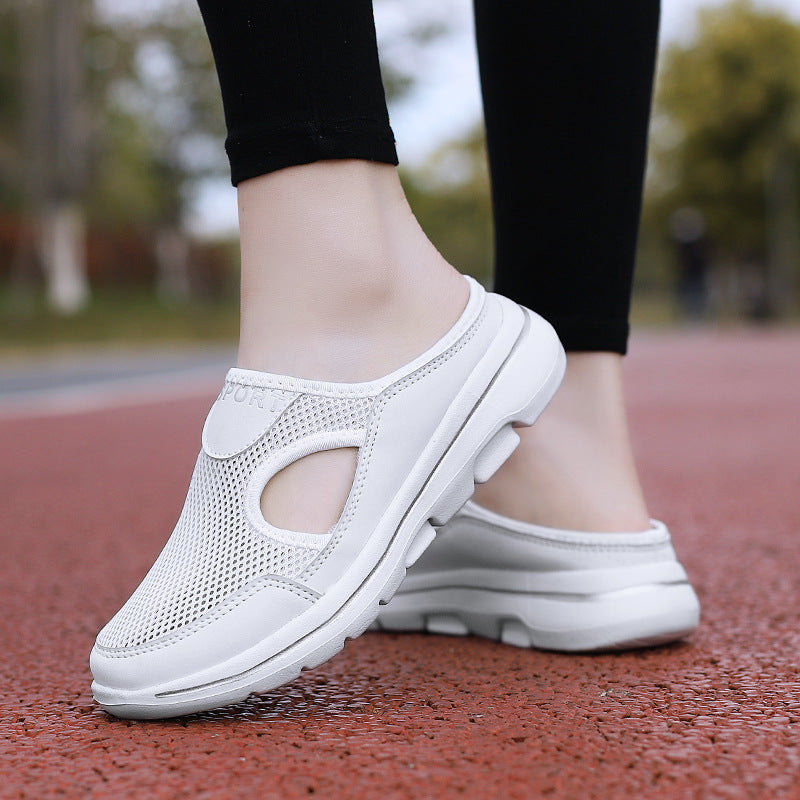 Riley | Sport Slide Sneakers with Mesh Upper