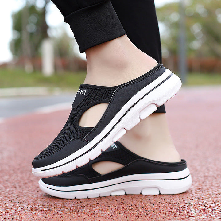 Riley | Sport Slide Sneakers with Mesh Upper