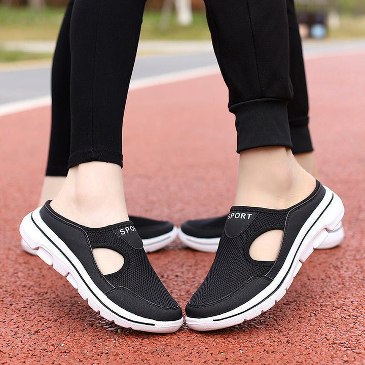 Riley | Sport Slide Sneakers with Mesh Upper