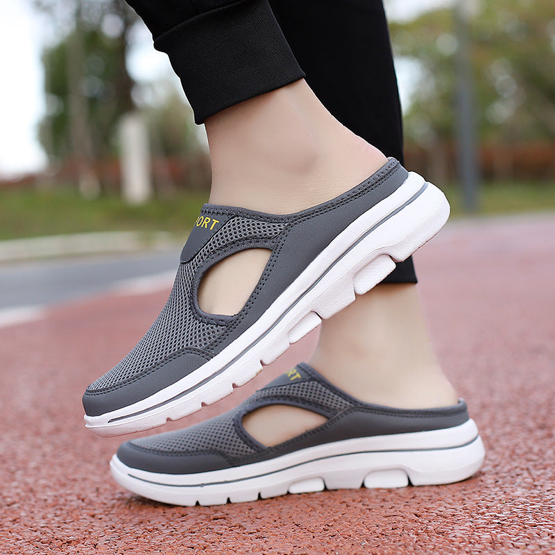 Riley | Sport Slide Sneakers with Mesh Upper