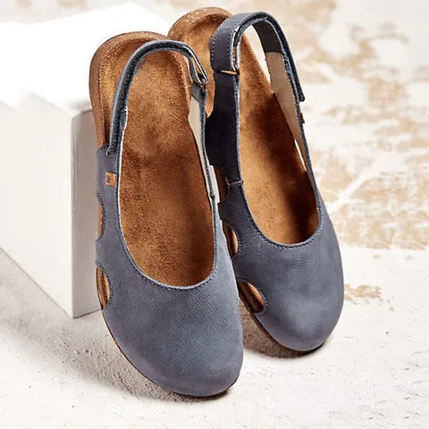Rosamund | Classic Mary Jane Sandals with Cutout Detail