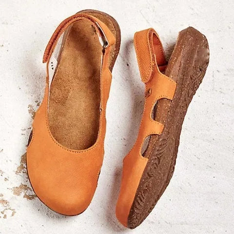 Rosamund | Classic Mary Jane Sandals with Cutout Detail