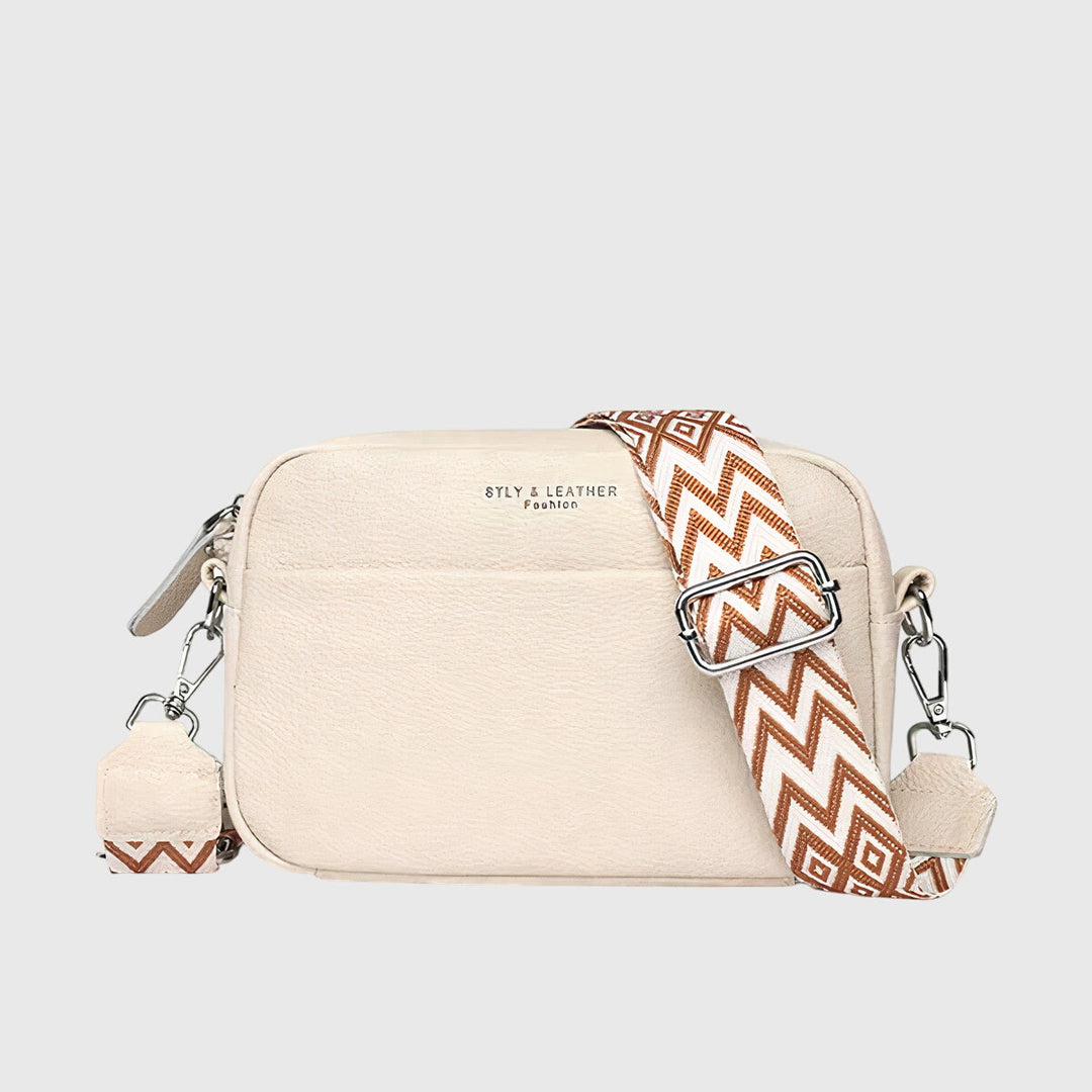 Sana | Crossbody Bag with Patterned Strap