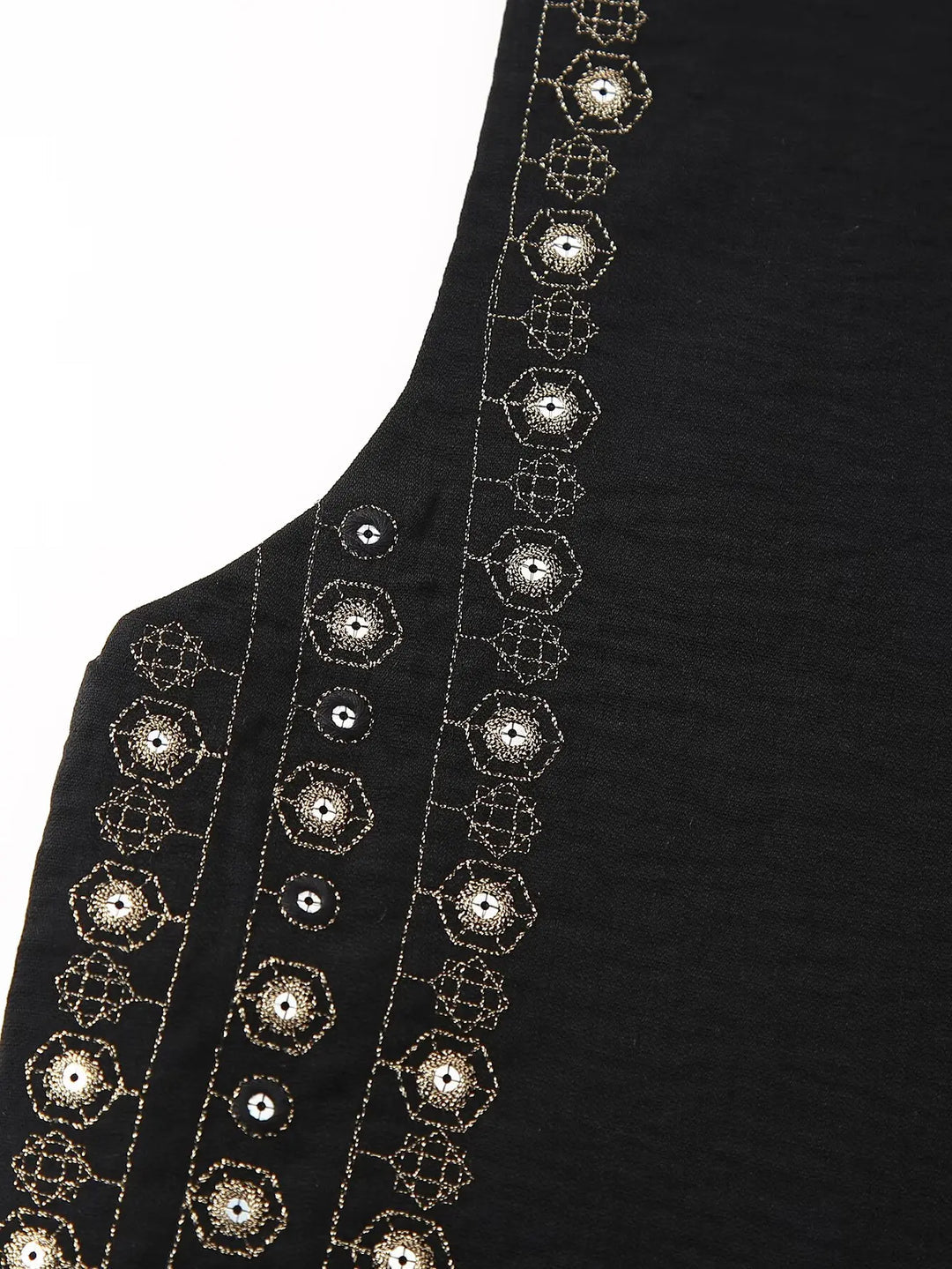 Selena | Embellished Boho Vest with Open Front