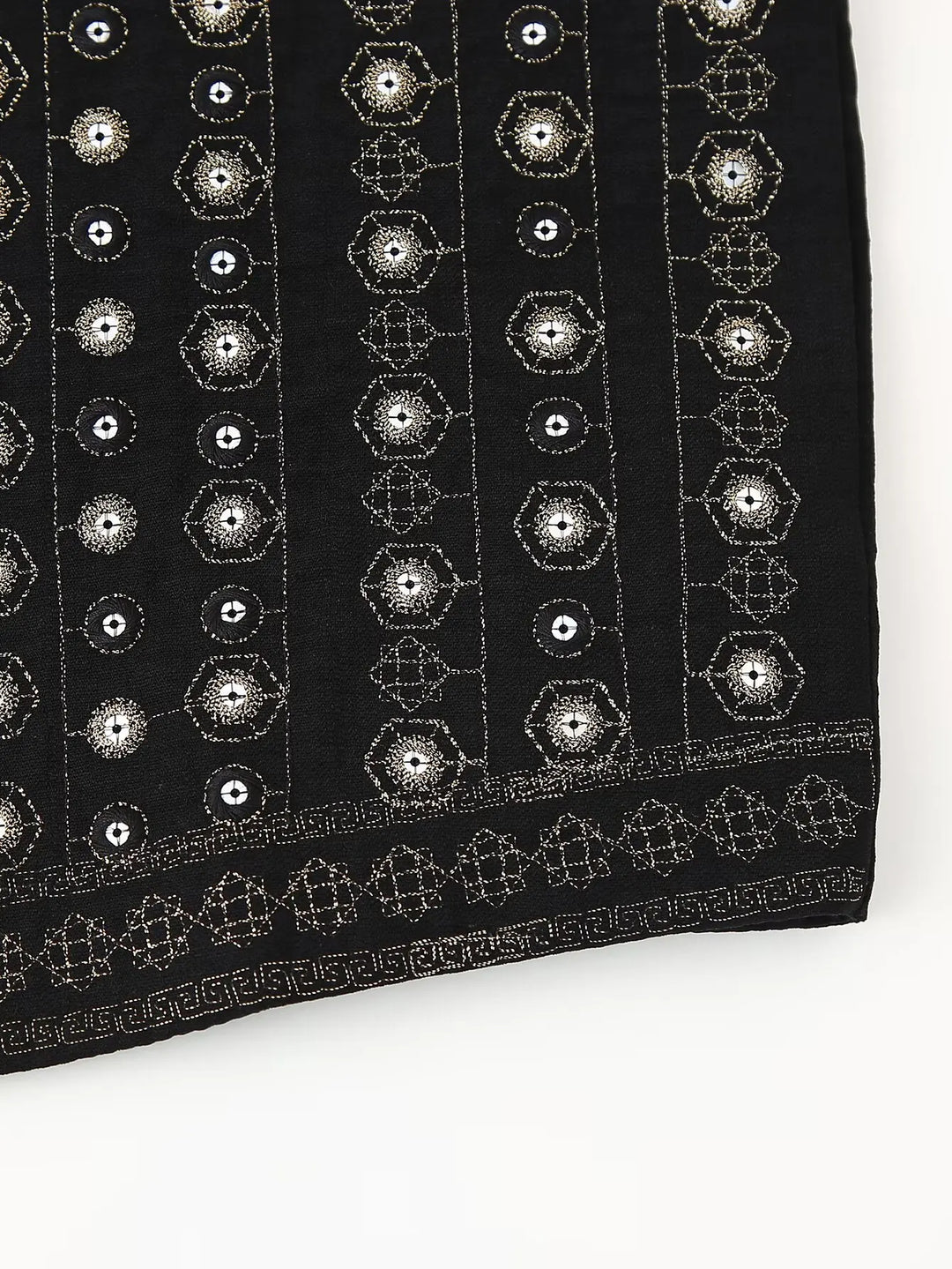 Selena | Embellished Boho Vest with Open Front