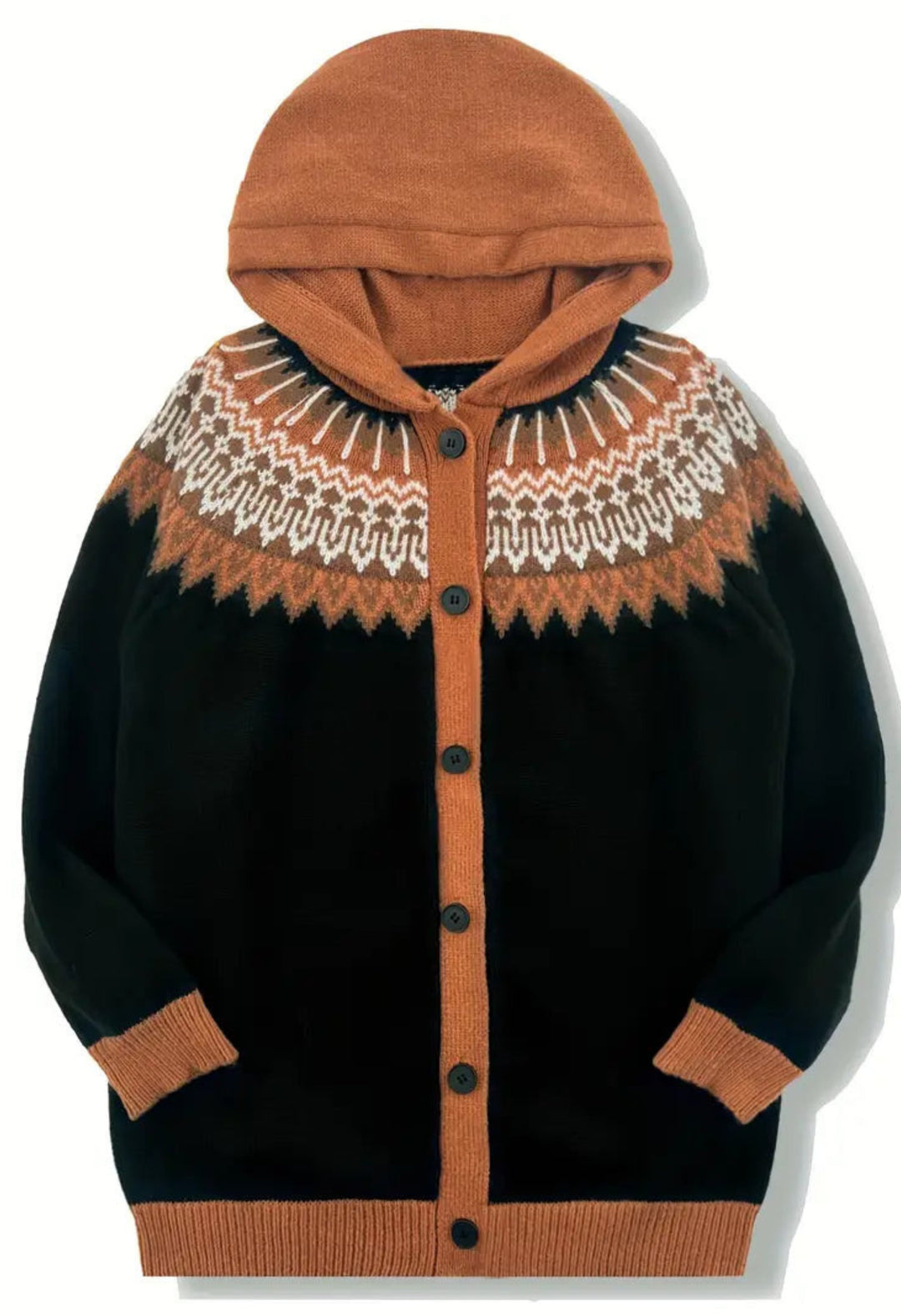 Sheridan | Hooded Knit Cardigan with Button Front